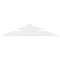 Ekena Millwork Richland Architectural Grade PVC Gable Bracket, 48"W x 10"H x 4"D x 4"F, 5/12 Pitch GBP048X10X0404RIC00 - alternate 5